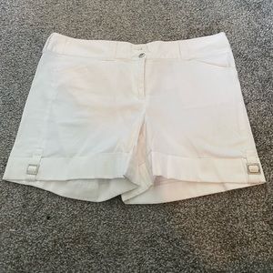 White shorts